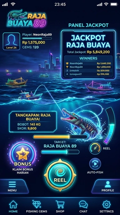 surgavip — layar beranda
